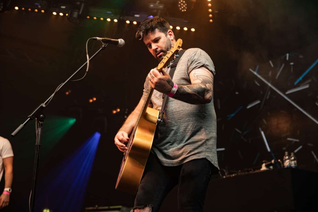 band on stage at event Celebrity Event Photographer Manchester