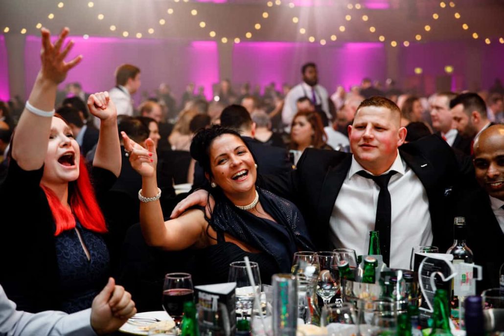 Event Photo of the 2018 kfc award in manchester