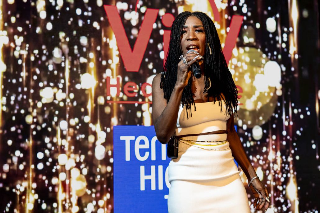 Event Photographer Manchester Heather Small Performing at an Event in Manchester photo taken by ER Event Photography