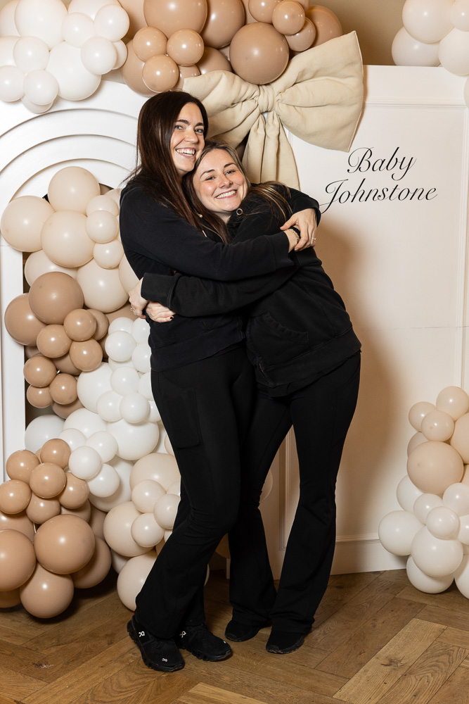 Painting station with baby vests