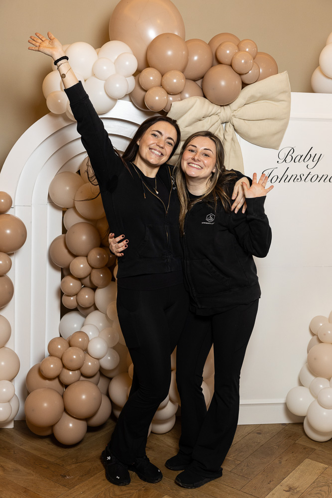 Painting station with baby vests
