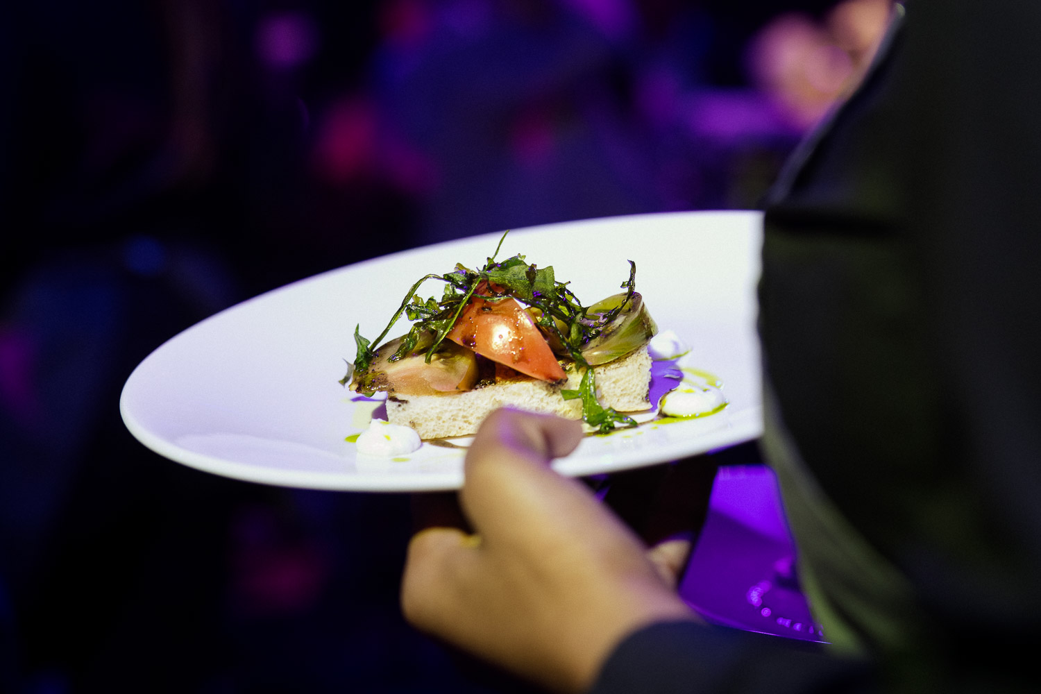 hosts at a charity event at the deansgate hotel manchester