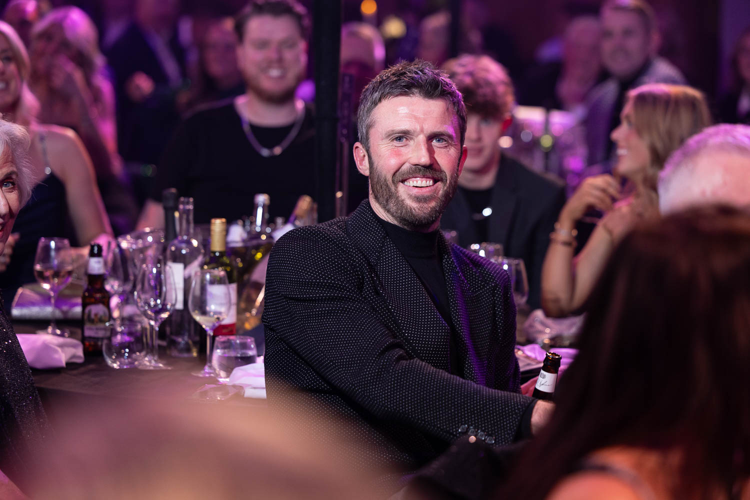 ighlights from the Michael Carrick Foundation Dinner 2025, photographed by Event Photographer Manchester at The Deansgate Manchester Hotel. Live music, auctions and a packed dance floor.