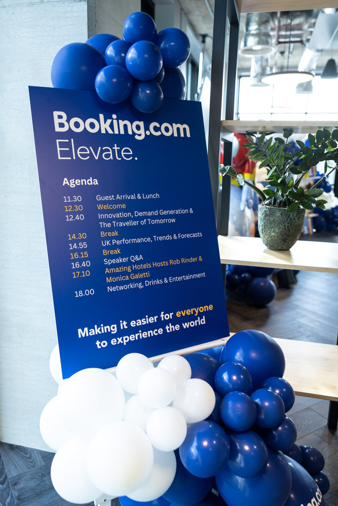 Booking.com event in Manchester by ER Event Photography