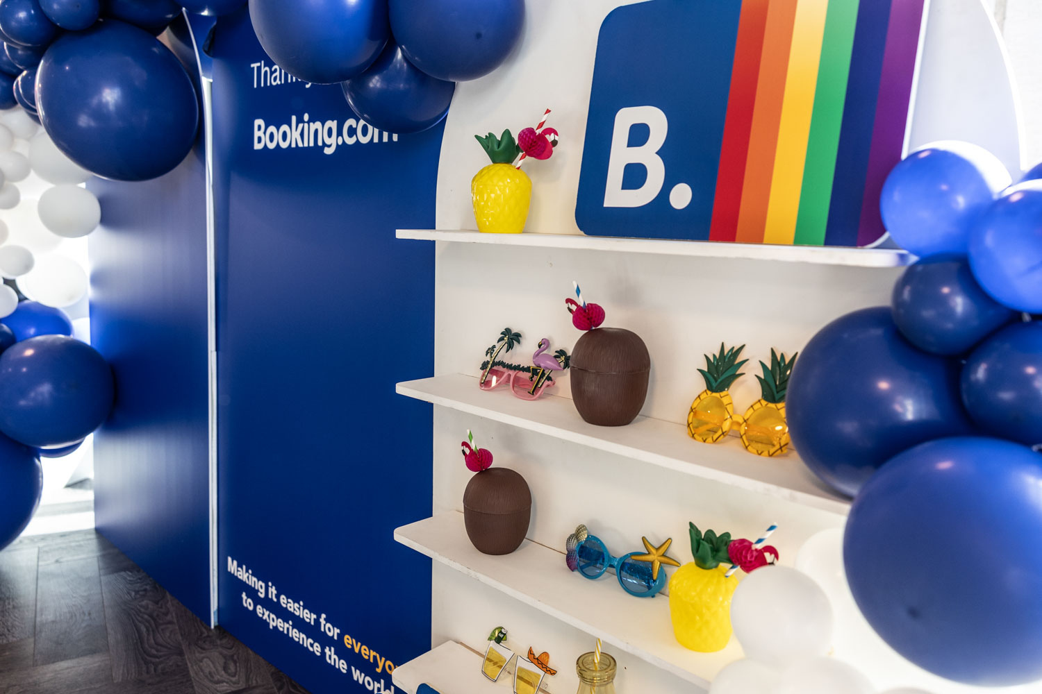 Booking.com event in Manchester by ER Event Photography