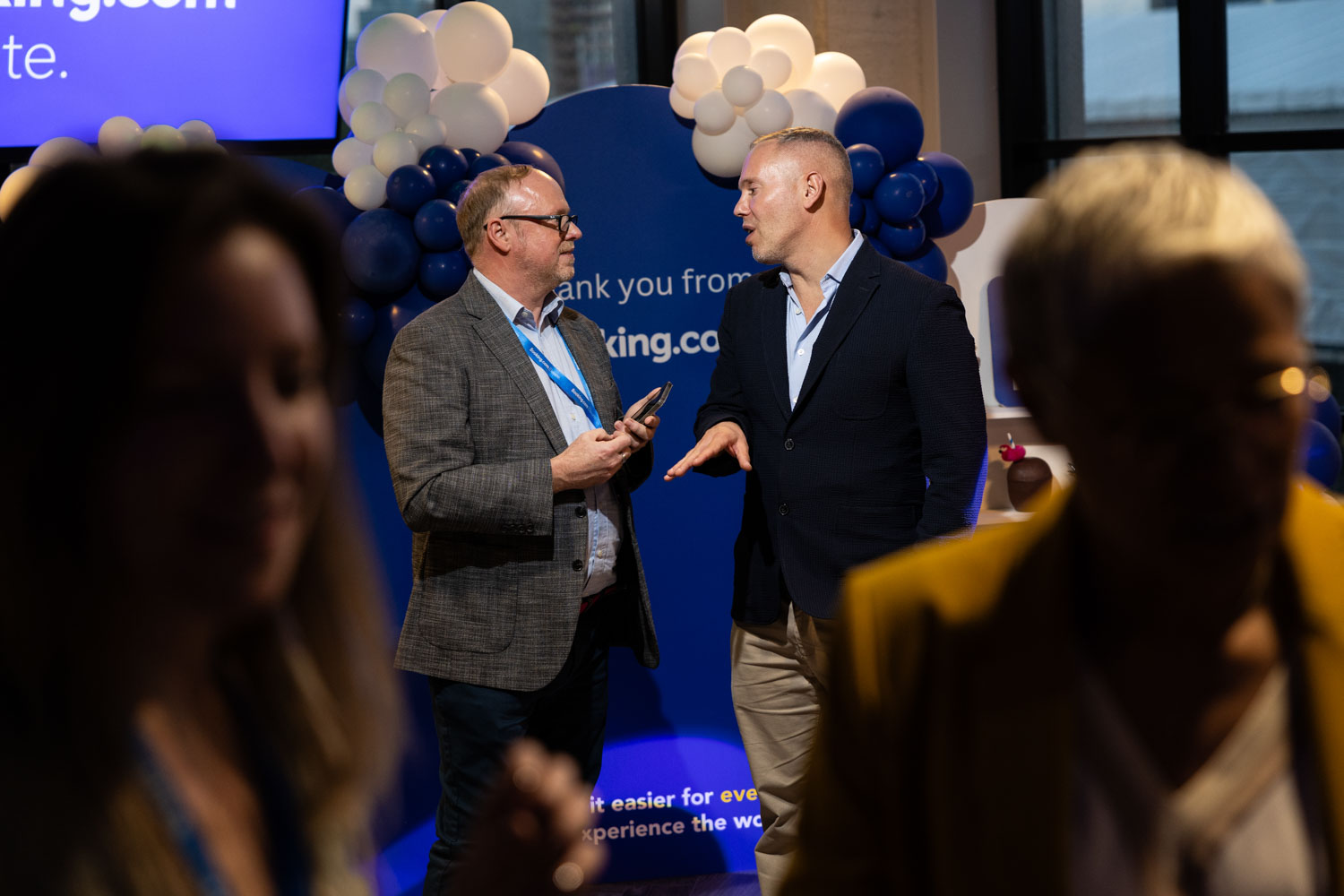 Booking.com event in Manchester by ER Event Photography