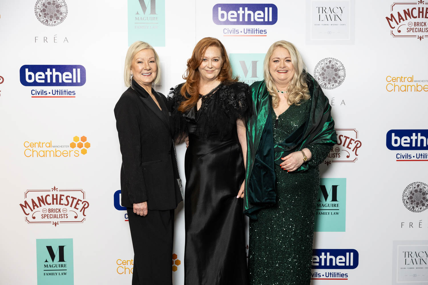 Emerald green event styling at an event in Manchester photographed by ER Event Photography