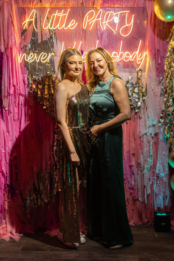 Grace is 18 and her pink birthday party with gold accents in Altrincham photographed by ER Event Photography