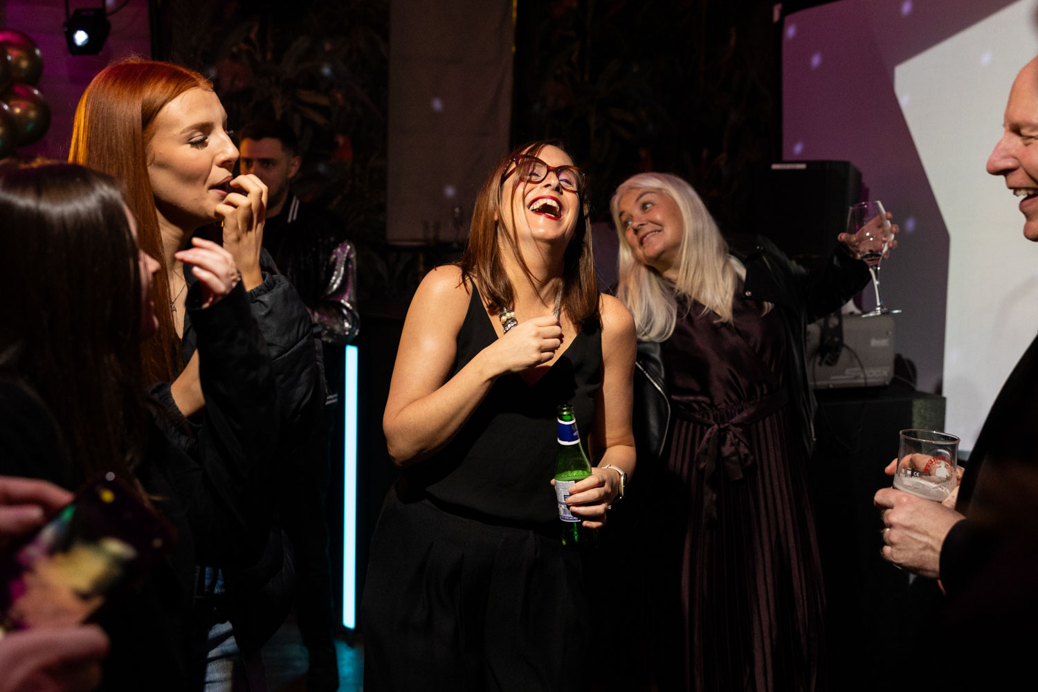 Grace is 18 and her pink birthday party with gold accents in Altrincham photographed by ER Event Photography